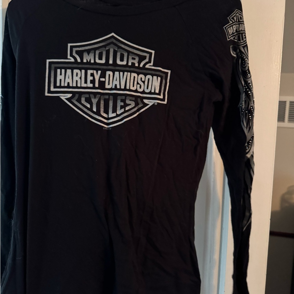 Harley-Davidson Black Long Sleeve Shirt